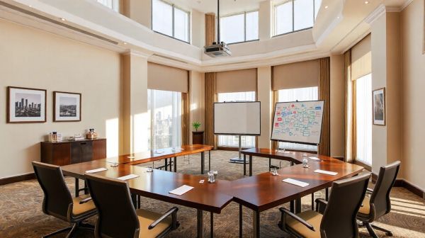 Top critères pour sélectionner un hôtel avec salle de réunion